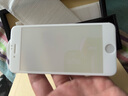 簡美 適用于蘋果8/7鋼化膜iphone/se3/se2全屏覆蓋高清手機膜防爆防摔保護膜抗指紋鉆石膜 蘋果7/8/se3通用 白色 高清晶鉆膜【兩片裝】 曬單實拍圖