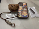 蘋果iphone16promax手機(jī)殼黃油小熊支架毛絨掛繩15小羊皮14硅膠 天眼羊皮-咖啡色-黃油小熊 iPhone 16 Pro Max 曬單實(shí)拍圖