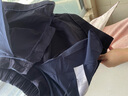 UR2025夏季新款女裝休閑簡約后松緊腰卷邊短褲UYY650023 曬單實拍圖