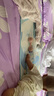 babycare嬰兒抑菌涼席寶寶透氣冰絲席兒童幼兒園可水洗鯨魚噴泉56*100CM 曬單實(shí)拍圖