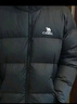 駱駝火山羽絨服情侶短款白鴨絨輕暖面包服城市輕戶(hù)外M13CR07089 幻影黑，男款 XL 曬單實(shí)拍圖