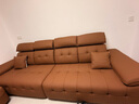 【現貨】勞倫斯真皮沙發(fā)客廳2025新款輕奢高端大小戶(hù)型三人四人位 3米四人位直排+腳踏 六防升級貓爪皮+海綿+乳膠 曬單實(shí)拍圖