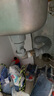海立廚房洗菜盆下水管套裝單槽帶下水器防臭芯可伸縮PP排水管CS210 曬單實(shí)拍圖