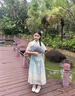 G.DUCKKIDS童裝漢服女童夏裝套裝兒童馬面裙一片式唐裝中國風女大童裙子春秋 817馬面裙套裝【夏款】 170 尺碼15~16歲【160-170cm】cm 曬單實拍圖