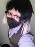 麗紗蓓兒口罩cosplay漫展專用黑色3D立體一次性輕薄顯臉小透氣款防曬口罩 COSER款口罩【獨(dú)立包裝】10個(gè)裝 曬單實(shí)拍圖