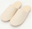 無印良品（MUJI）棉平織拖鞋JKB99A1S 原色 27.5  曬單實拍圖