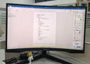 三星（SAMSUNG）32英寸 G55C 165Hz 2K 1000R 1ms HDR10 FreeSync 低藍光 玄龍騎士 電競顯示器 LS32CG552ECXXF 曬單實拍圖