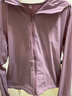 無印良品（MUJI）女式UPF50+涼感拉鏈連帽衫涼感物語硬核防曬衣服25年夏季女裝外套 粉紅色 S (155/80A) 曬單實拍圖