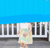 凡獵新中式女童寶寶連衣裙2025夏季新款兒童無(wú)袖裙子 曬單實(shí)拍圖