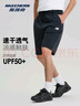 斯凱奇（Skechers）短褲2025夏季新款冰涼舒適透氣短褲情侶款短褲七夕禮物 藏青色 L 曬單實拍圖