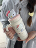 Next Kiss英國(guó)聯(lián)名HelloKitty水杯女生保溫杯大容量凱蒂貓巨無(wú)霸冰霸水杯子 凱蒂貓700ml 曬單實(shí)拍圖