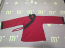 青羽 漢服魏晉風漢服全套男女款齊腰春秋季新款日常古裝 黑色全套(上衣+下裙+大袖衫) XL 曬單實拍圖