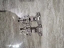 百隆鉸鏈靜音阻尼緩沖合頁五金件不銹鋼液壓門鉸大衣柜櫥柜門液壓鉸鏈 全蓋【直彎】【2只裝】 曬單實拍圖