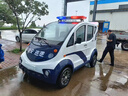 魯亞迪 5-8座電動巡邏車新款景區(qū)全封閉物業(yè)保安巡邏車糾察城管帶斗皮卡巡查車 皮卡巡邏車帶空調(diào) 曬單實拍圖