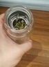 萬象（WANXIANG）單層玻璃杯節(jié)日禮物車載便攜大容量水杯男女高顏值商務(wù)辦公玻璃杯 U273R-黑灰色520ml 曬單實拍圖