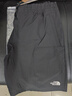 The North Face北面速干短褲男戶(hù)外涼感透氣休閑7WB7 黑色/JK3 L 曬單實(shí)拍圖