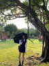 京悠雨【德國(guó)品牌】遮陽(yáng)傘防曬太陽(yáng)紫外線女晴雨兩用戶外小巧便攜膠囊強(qiáng) 【霧靄灰】冰晶降溫 曬單實(shí)拍圖
