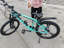 PHILLIPS菲利普山地自行車(chē)26寸男女成人款學(xué)生青少年中大童變速通勤單車(chē) 青竹色 鋁合金 一體輪 24寸 24速 建議身高（150cm - 165cm） 曬單實(shí)拍圖