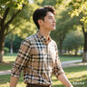 海瀾之家短袖POLO衫男25撞色翻領(lǐng)商務(wù)短袖男夏季HNTPD2J031A 曬單實拍圖