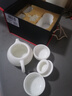 蘇氏陶瓷（SUSHI CERAMICS）茶具套裝德化白瓷一壺兩杯功夫茶杯禮盒裝J0337-1 曬單實拍圖