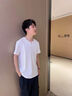 XJSGS官方國(guó)際正品牌男士高端短袖t恤2025夏季純色半截袖體恤輕奢男裝 高檔咖色【現(xiàn)貨速達(dá)】 2XL 【建議150-170斤】 曬單實(shí)拍圖
