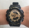 卡西歐CASIO手表 G-SHOCK手表黑金系列 雙顯防水運動學(xué)生電子男士手表 禮盒款 曬單實拍圖