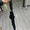 米波迪（Meebordi）8骨彎手柄雙人男士商務(wù)抗風暴長柄防風高爾夫傘黑色可定制 曬單實拍圖
