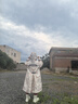 kocotree兒童雨衣男童女童小學(xué)生雨披防雨服幼兒園上學(xué)專用寶寶中大童雨衣 彩虹糖的快樂 L：110-125CM，建議4-6歲 曬單實拍圖