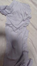 ubras純色舒適柔軟水果全棉家居服睡衣女短袖長(zhǎng)褲短褲套裝情侶款 【短袖長(zhǎng)褲】女款-龍晴紫色 M 曬單實(shí)拍圖