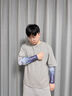 七色紡防曬袖套夏季男士戶(hù)外冰絲透氣防曬冰袖戶(hù)外騎行開(kāi)車(chē)防曬護臂袖 冰川時(shí)代 曬單實(shí)拍圖
