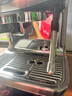 鉑富（Breville）BES878 半自動咖啡機 家用意式 精準研磨 可拆卸豆倉  智能溫控 研磨奶泡一體式 鍛光銀 曬單實拍圖