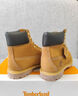 添柏嵐（Timberland）【保稅直發(fā)】經(jīng)典6寸大黃靴男鞋戶外防水真皮10061W寬版 10061W-小麥色 41 曬單實(shí)拍圖