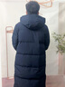 波司登反季羽絨服男女超長款過膝連帽90絨保暖面包服 曬單實拍圖