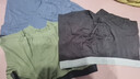 蕉內(nèi)（Bananain）301P莫代爾內(nèi)褲男士棉襠7A抗菌冰絲涼感透氣運(yùn)動(dòng)四角短褲夏季3件 磁鐵黑+洗石藍(lán)+海草綠 3條 XL 曬單實(shí)拍圖