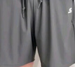 斯凱奇（Skechers）短褲2025夏季新款冰涼舒適透氣短褲情侶款短褲七夕禮物 灰色 2XL 曬單實拍圖