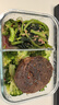 希樂扣小黃鴨耐熱玻璃飯盒上班族帶飯便當(dāng)盒餐盒密封便當(dāng)盒大容量保鮮盒 曬單實(shí)拍圖