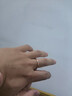 CRD克徠帝【現貨閃發(fā)】莫比烏斯環(huán)玫瑰金色鉆石對戒結婚男女鉆戒 18K金 男女同款 19-20號指圈 曬單實(shí)拍圖