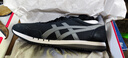 Onitsuka Tiger鬼塚虎DUALIO夏季男女款百搭復古運動休閑鞋 黑色/灰色 41.5 曬單實拍圖