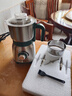 Ghosn appliances【德國品牌】干濕兩用磨粉機(jī)粉碎機(jī)小型家用研磨機(jī)多功能超細(xì)電動干磨機(jī)三七阿膠中藥材打粉機(jī)器 干濕兩用【刷子+濾網(wǎng)+3把備用刀】 曬單實拍圖
