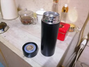 瀾春江保溫杯銀水杯雪花銀內(nèi)膽男士銀杯商務(wù)杯杯具套裝禮盒送禮自用水杯 黑色350ml 【高檔禮盒裝 送禮自用佳選】 曬單實(shí)拍圖