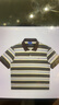 江南先生NewJNXS 動(dòng)物哲學(xué)美式復古條紋polo短袖t長(cháng)短款寬松上衣 杏綠條紋女款 S 曬單實(shí)拍圖