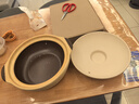 全品屋砂鍋煲仔飯陶瓷鍋煲湯鍋耐高溫干燒不易裂寬口砂鍋燃氣灶家用沙鍋 曬單實(shí)拍圖