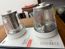吉谷全自動(dòng)上水電熱水壺智能恒溫燒水壺茶臺嵌入一體式電茶壺家用辦公茶桌電茶爐套裝 1L 【底部上水】雙玻璃壺款TC012A 曬單實(shí)拍圖