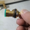 通用型水龍頭閥芯全銅4分快開水龍頭芯子三角閥單冷熱水陶瓷配件 （耐用精銅閥芯+送螺絲）1個(gè) 曬單實(shí)拍圖