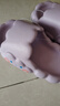 恭貓兒童拖鞋女童夏季室內(nèi)家居云朵小孩浴室家用外穿防滑男大童涼拖鞋 淺紫【天天向上】 34-35 【內(nèi)長(zhǎng)22cm】 曬單實(shí)拍圖