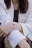 DRIG手鏈女輕奢高端項鏈銀四葉草2025新款送女友老婆生日禮物高級感 幸運四葉草手鏈-黑【輕奢禮盒】 曬單實拍圖
