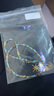 AJIDOU阿吉豆項(xiàng)鏈時(shí)尚小眾高級(jí)感木變石串珠星星吊墜鎖骨鏈七夕送女友 曬單實(shí)拍圖