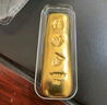 老廟Au999.9足金投資黃金工藝金條  傳世金 50g 曬單實拍圖