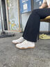皓頓（HAUT TON）男士德訓(xùn)鞋2025夏季新款網(wǎng)面鞋軟底透氣阿甘鞋運(yùn)動(dòng)休閑鞋子男 灰色 41 -適合運(yùn)動(dòng)鞋42碼 曬單實(shí)拍圖