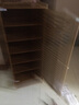 絲竹閣入戶(hù)鞋柜子小型窄樓道家用門(mén)口鞋架多層防塵帶門(mén)宿舍置物好看簡(jiǎn)易 茶色-單門(mén)8層（窄款設(shè)計(jì)） 曬單實(shí)拍圖